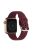 Silicone Watch Band for Apple Watch Series 10 46mm / Ultra 2 Ultra 49mm /  Series 9 8 7 45mm / 6 5 4 SE (2023) SE (2022) SE 44mm / 3 2 1 42mm , Hollow Replacement Strap - Wine Red