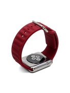 Silicone Watch Strap for Apple Watch Series 10 42mm / 9 8 7 41mm / 6 5 4 SE SE (2022) SE (2023) 40mm / 3 2 1 38mm - Red