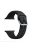 Silicone Watch Strap for Apple Watch Series 10 42mm / 9 8 7 41mm / SE (2023) SE (2022) SE 6 5 4 40mm / 3 2 1 38mm - Black