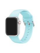 Silicone Watch Strap for Apple Watch Series 10 42mm / 9 8 7 41mm / SE (2023) SE (2022) SE 6 5 4 40mm / 3 2 1 38mm - Cyan