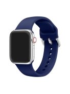 Silicone Watch Strap for Apple Watch Series 10 42mm / 9 8 7 41mm / SE (2023) SE (2022) SE 6 5 4 40mm / 3 2 1 38mm - Dark Blue