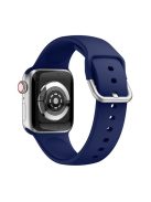 Silicone Watch Strap for Apple Watch Series 10 42mm / 9 8 7 41mm / SE (2023) SE (2022) SE 6 5 4 40mm / 3 2 1 38mm - Dark Blue