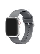 Silicone Watch Strap for Apple Watch Series 10 42mm / 9 8 7 41mm / SE (2023) SE (2022) SE 6 5 4 40mm / 3 2 1 38mm - Dark Grey