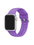 Silicone Watch Strap for Apple Watch Series 10 42mm / 9 8 7 41mm / SE (2023) SE (2022) SE 6 5 4 40mm / 3 2 1 38mm - Dark Purple