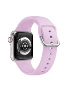 Silicone Watch Strap for Apple Watch Series 10 42mm / 9 8 7 41mm / SE (2023) SE (2022) SE 6 5 4 40mm / 3 2 1 38mm - Light Purple