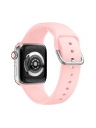 Silicone Watch Strap for Apple Watch Series 10 42mm / 9 8 7 41mm / SE (2023) SE (2022) SE 6 5 4 40mm / 3 2 1 38mm - Pink