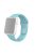 Silicone Wrist Strap Replacement for Apple Watch Series 10 42mm / 9 8 7 41mm / SE (2023) SE (2022) SE 6 5 4 40mm / 3 2 1 38mm (Standard Length) - Style Q