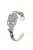 Silver Buckle Wrist Band for Apple Watch Series 10 46mm / Ultra 2 Ultra 49mm /  Series 9 8 7 45mm / 6 5 4 SE (2023) SE (2022) SE 44mm / 3 2 1 42mm - Snake Texture