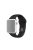 Single Color Silicone Smart Watch Band for Apple Watch Series 10 42mm / 9 8 7 41mm / SE (2023) SE (2022) SE 6 5 4 40mm / 3 2 1 38mm, Size: S / M - Black