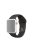 Single Color Silicone Smart Watch Band for Apple Watch Series 10 42mm / 9 8 7 41mm / SE (2023) SE (2022) SE 6 5 4 40mm / 3 2 1 38mm, Size: S / M - Dark Grey