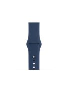 Single Color Silicone Smart Watch Band for Apple Watch Series 10 42mm / 9 8 7 41mm / SE (2023) SE (2022) SE 6 5 4 40mm / 3 2 1 38mm, Size: S / M - Dark Light