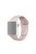 Single Color Silicone Smart Watch Band for Apple Watch Series 10 42mm / 9 8 7 41mm / SE (2023) SE (2022) SE 6 5 4 40mm / 3 2 1 38mm, Size: S / M - Light Pink