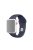 Single Color Silicone Smart Watch Band for Apple Watch Series 10 42mm / 9 8 7 41mm / SE (2023) SE (2022) SE 6 5 4 40mm / 3 2 1 38mm, Size: S / M - Night Blue