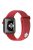 Snap Button Adjustment Silicone Watch Band Strap for Apple Watch Series 10 42mm / 9 8 7 41mm / 6 5 4 SE SE (2022) SE (2023) 40mm / 3 2 1 38mm - Red