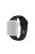 Soft Silicone Smart Watch Band Strap for Apple Watch Series 10 46mm / Ultra 2 Ultra 49mm / 9 8 7 45mm / SE (2023) SE (2022) SE 6 5 4 44mm / 3 2 1 42mm, Size: S / M - Black