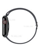 Soft Silicone Smart Watch Strap Watchband Replacement for Apple Watch Series 10 42mm / 9 8 7 41mm / 6 5 4 SE SE (2022) SE (2023) 40mm / 3 2 1 38mm - Dark Grey