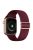 Soft Silicone Smart Watch Strap Watchband Replacement for Apple Watch Series 10 42mm / 9 8 7 41mm / 6 5 4 SE SE (2022) SE (2023) 40mm / 3 2 1 38mm - Wine Red