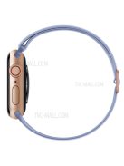 Soft Silicone Watch Band Adjustable Replacement Straps for Apple Watch Series 7 45mm - Light Purple