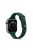 Soft Silicone Watch Band Replacement for Apple Watch Series 10 46mm / Ultra 2 Ultra 49mm / 9 8 7 45mm / SE (2023) SE (2022) SE 6 5 4 44mm / 3 2 1 42mm - Green