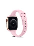 Soft Silicone Watch Band Replacement for Apple Watch Series 10 46mm / Ultra 2 Ultra 49mm / 9 8 7 45mm / SE (2023) SE (2022) SE 6 5 4 44mm / 3 2 1 42mm - Pink