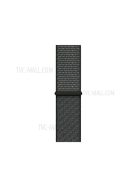 Solid Color Nylon Loop Fastener Smart Watch Strap for Apple Watch Series 10 42mm / 9 8 7 41mm / SE (2023) SE (2022) SE 6 5 4 40mm / 3 2 1 38mm - Dark Olive