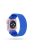 Solid Color Printing Nylon Smart Watch Band for Apple Watch Series 8 45mm / Ultra 49mm / 7 45mm / Series 6 / SE / SE (2022) 44m / 5 / 4 44mm / Series 3 / 2 / 1 42mm - Dark Blue