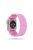 Solid Color Printing Nylon Smart Watch Band for Apple Watch Series 8 45mm / Ultra 49mm / 7 45mm / Series 6 / SE / SE (2022) 44m / 5 / 4 44mm / Series 3 / 2 / 1 42mm - Light Pink