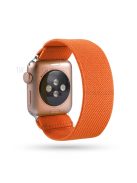 Solid Color Printing Nylon Smart Watch Band for Apple Watch Series 8 45mm / Ultra 49mm / 7 45mm / Series 6 / SE / SE (2022) 44m / 5 / 4 44mm / Series 3 / 2 / 1 42mm - Orange