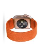 Solid Color Printing Nylon Smart Watch Band for Apple Watch Series 8 45mm / Ultra 49mm / 7 45mm / Series 6 / SE / SE (2022) 44m / 5 / 4 44mm / Series 3 / 2 / 1 42mm - Orange