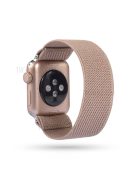 Solid Color Printing Nylon Smart Watch Band for Apple Watch Series 8 45mm / Ultra 49mm / 7 45mm / Series 6 / SE / SE (2022) 44m / 5 / 4 44mm / Series 3 / 2 / 1 42mm - Rose Gold