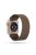 Solid Color Printing Nylon Watch Band for Apple Watch Series 10 42mm / 9 8 7 41mm / 6 5 4 SE SE (2022) SE (2023) 40mm / 3 2 1 38mm - Brown