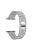 Solid Zinc Alloy Beads Link Chain Watchband for Apple Watch Series 10 46mm / Ultra 2 Ultra 49mm / 9 8 7 45mm / SE (2023) SE (2022) SE 6 5 4 44mm / 3 2 1 42mm - Silver Color