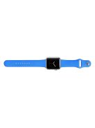 Sport Bands for Apple Watch Series 10 42mm / 9 8 7 41mm / SE (2023) SE (2022) SE 6 5 4 40mm / 3 2 1 38mm Soft Silicone Watch Strap (Standard Size: S / M) - Blue