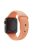 Sport Bands for Apple Watch Series 10 42mm / 9 8 7 41mm / SE (2023) SE (2022) SE 6 5 4 40mm / 3 2 1 38mm Soft Silicone Watch Strap (Standard Size: S / M) - Honeydew Melon Color