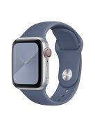 Sport Bands for Apple Watch Series 10 42mm / 9 8 7 41mm / SE (2023) SE (2022) SE 6 5 4 40mm / 3 2 1 38mm Soft Silicone Watch Strap (Standard Size: S / M) - Lavender Gray