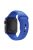 Sport Bands for Apple Watch Series 10 42mm / 9 8 7 41mm / SE (2023) SE (2022) SE 6 5 4 40mm / 3 2 1 38mm Soft Silicone Watch Strap (Standard Size: S / M) - Sea Blue