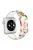 Sport Strap for Apple Watch Series 10 42mm / 9 8 7 41mm / SE (2023) SE (2022) SE 6 5 4 40mm / 3 2 1 38mm Silicone Pattern Watch Band - Easter Pattern 5