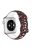 Sport Strap for Apple Watch Series 10 42mm / 9 8 7 41mm / SE (2023) SE (2022) SE 6 5 4 40mm / 3 2 1 38mm Silicone Pattern Watch Band - Red Heart 05