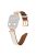 Sports Watch Band for Apple Watch Series 10 42mm / 9 8 7 41mm / SE (2023) SE (2022) SE 6 5 4 40mm / 3 2 1 38mm Rhinestone Strap with Rose Gold Buckle - Apricot