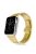 Stainless Steel Butterfly Clasp Watch Band Link Bracelet for Apple Watch Series 10 42mm / 9 8 7 41mm / SE (2023) SE (2022) SE 6 5 4 40mm / 3 2 1 38mm - Gold