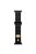 Strap For Apple Watch Series 10 42mm / 9 8 7 41mm / 6 5 4 SE (2023) SE (2022) SE 40mm / 3 2 1 38mm Silicone Replacemnet Band - Black