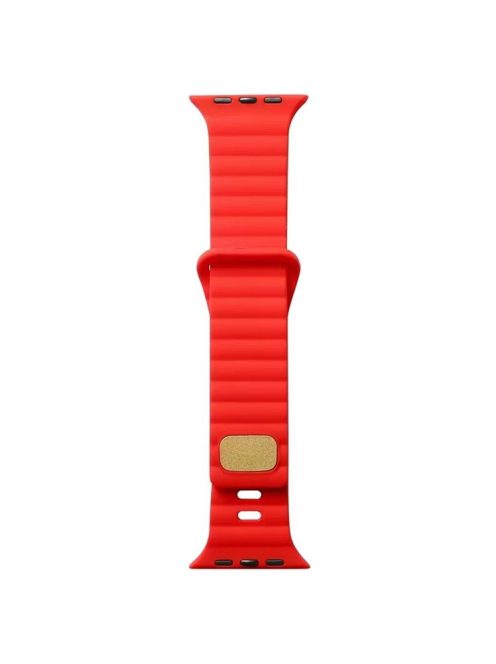 Strap For Apple Watch Series 10 42mm / 9 8 7 41mm / 6 5 4 SE (2023) SE (2022) SE 40mm / 3 2 1 38mm Silicone Replacemnet Band - Red