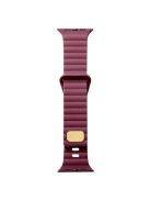 Strap For Apple Watch Series 10 42mm / 9 8 7 41mm / 6 5 4 SE (2023) SE (2022) SE 40mm / 3 2 1 38mm Silicone Replacemnet Band - Wine Red