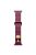 Strap For Apple Watch Series 10 42mm / 9 8 7 41mm / 6 5 4 SE (2023) SE (2022) SE 40mm / 3 2 1 38mm Silicone Replacemnet Band - Wine Red