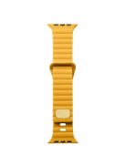 Strap For Apple Watch Series 10 42mm / 9 8 7 41mm / 6 5 4 SE (2023) SE (2022) SE 40mm / 3 2 1 38mm Silicone Replacemnet Band - Yellow