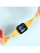 Strap For Apple Watch Series 10 42mm / 9 8 7 41mm / 6 5 4 SE (2023) SE (2022) SE 40mm / 3 2 1 38mm Silicone Replacemnet Band - Yellow