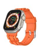 Strap for Apple Watch Series 10 42mm / 9 8 7 41mm / SE (2023) SE (2022) SE 6 5 4 40mm / 3 2 1 38mm Silicone Watch Band - Orange