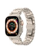 Strap for Apple Watch Series 10 46mm / Ultra 2 / Ultra 49mm / Series 9 8 7 45mm / SE (2023) SE (2022) SE 6 5 4 44mm / 3 2 1 42mm Stainless Steel Band - Titanium