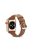 Thin Genuine Leather Watch Band for Apple Watch Series 10 42mm / 9 8 7 41mm / SE (2023) SE (2022) SE 6 5 4 40mm / 3 2 1 38mm - Light Brown