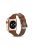 Thin Genuine Leather Wristwatch Strap Replacement for Apple Watch Series 10 42mm / 9 8 7 41mm / SE (2023) SE (2022) SE 6 5 4 40mm / 3 2 1 38mm - Coffee